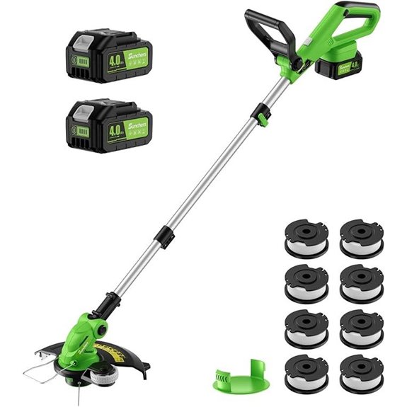 20V Cordless String Trimmer with Batteries and Charger
