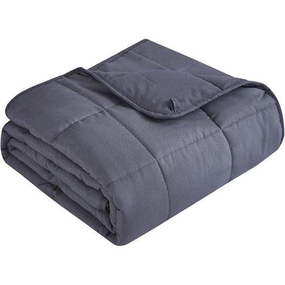 Topcee 20lb Queen Weighted Blanket with Glass Beads