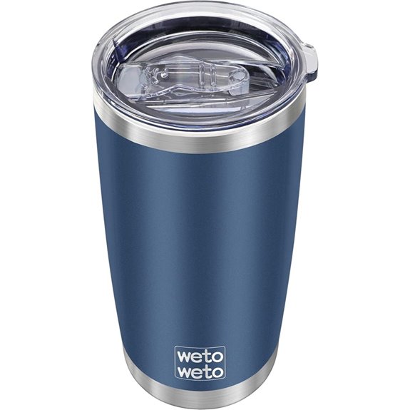 WETOWETO 20oz Stainless Steel Insulated Travel Mug