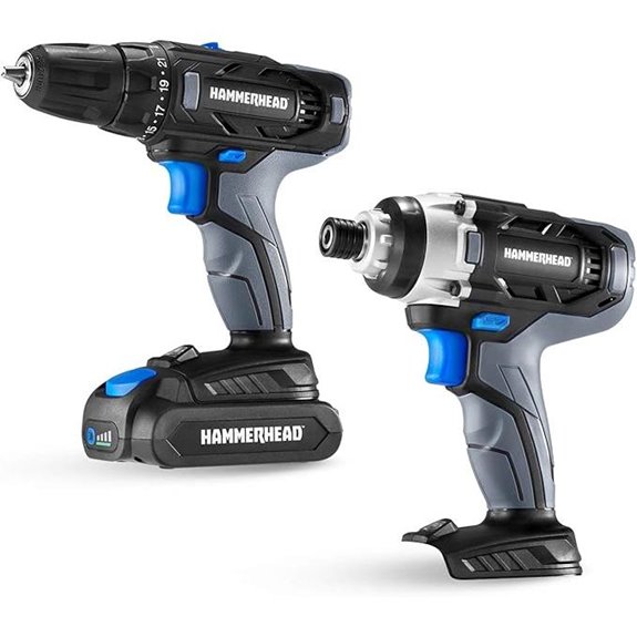 Hammerhead 20V Cordless Drill & Impact Driver Kit