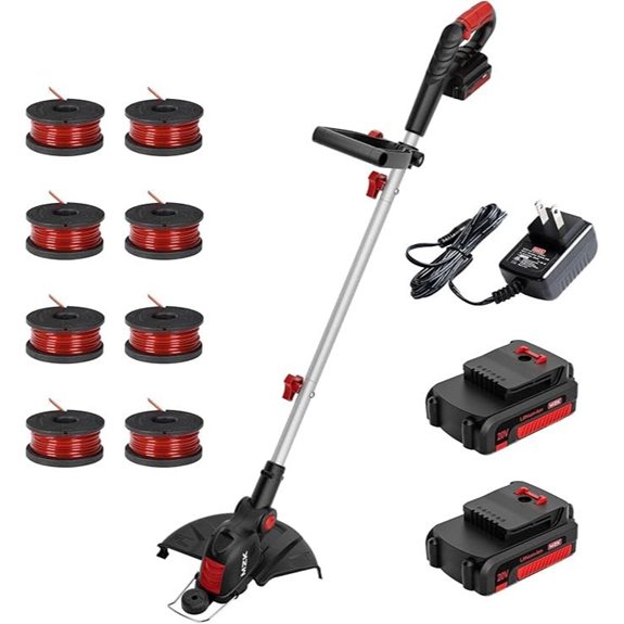 MZK 20V Cordless String Trimmer with 8 Spools