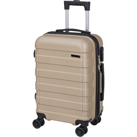 Expandable 21-Inch Hardside Spinner Luggage