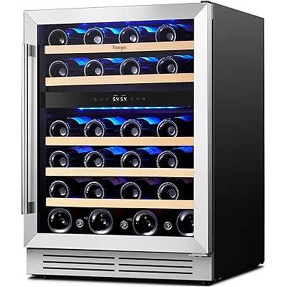 24 inch dual zone cooler