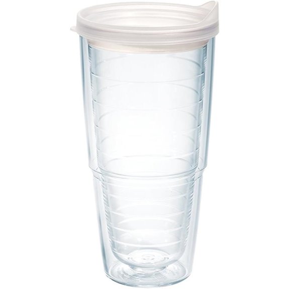 Tervis 24oz Insulated Travel Tumbler with Clear Lid