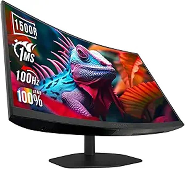 Sceptre 27-inch Curved Gaming Monitor 1500R 100Hz