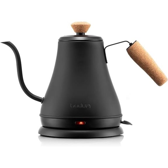 Bodum 27oz Gooseneck Electric Kettle for Coffee