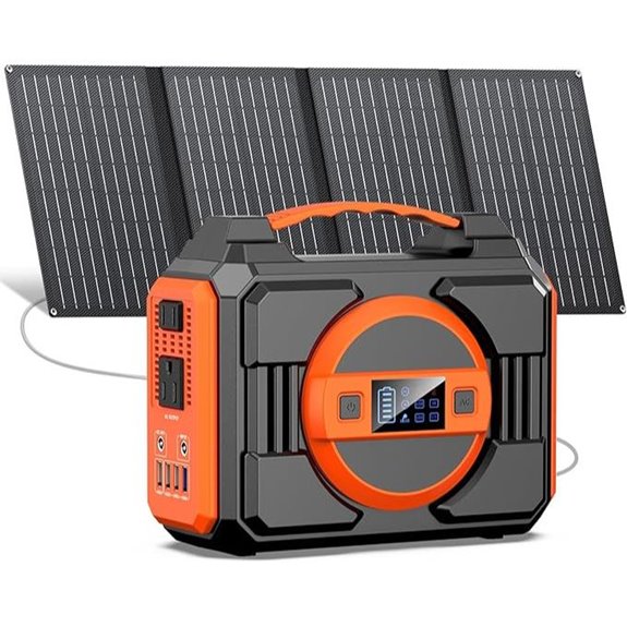 Solar Power Generator 300W with 40W Solar Panel