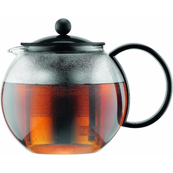 Bodum 34oz Assam Glass Tea Press with Filter
