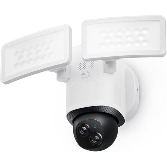 Eufy Floodlight Security Camera with 360° PTZ