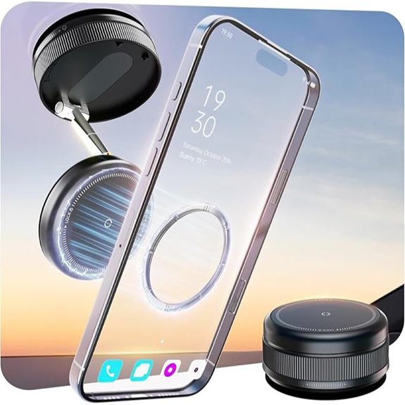 Magnetic 360° Car Phone Mount for iPhone & Android