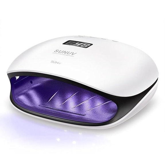SUNUV UV LED Nail Lamp with 36 LEDs and LCD Display