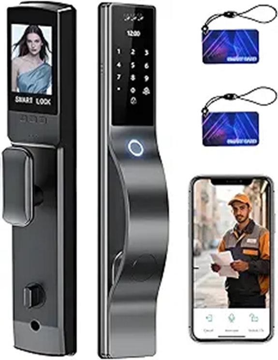 3d face camera lock