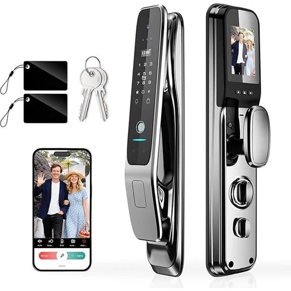 3d facial recognition lock