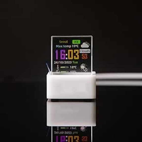 HolaCube WiFi 3D Holographic Photo Display & Weather Station