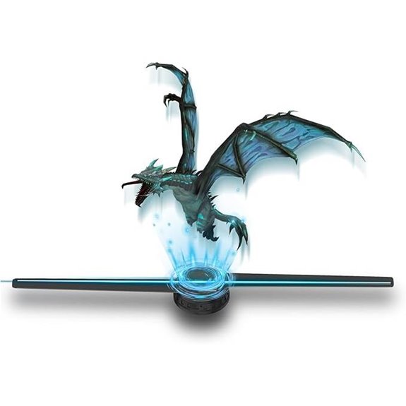 Missyou 3D Hologram Fan with WiFi and Remote