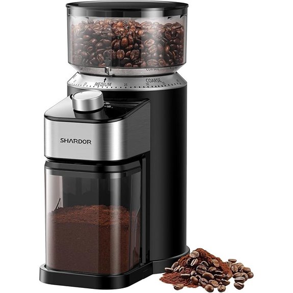 SHARDOR Electric Coffee Burr Grinder with 40 Settings
