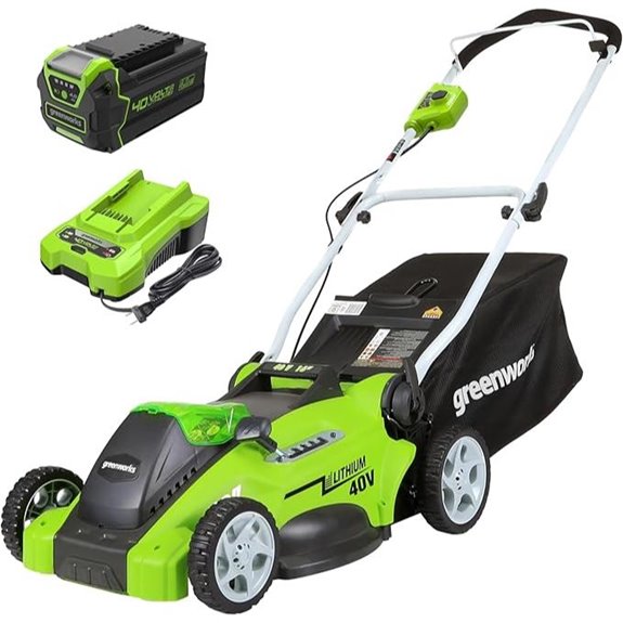 40v 16 inch cordless mower