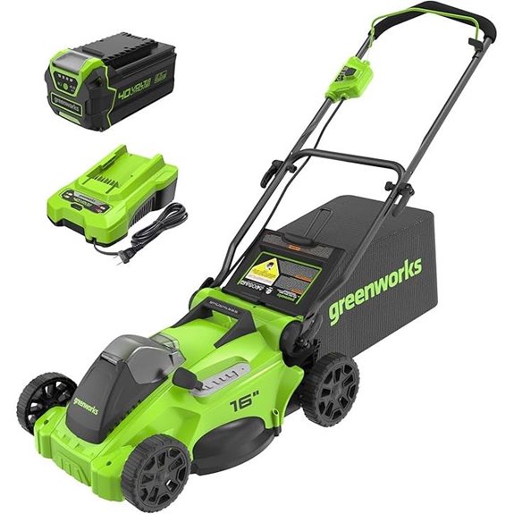 40v brushless lawn mower