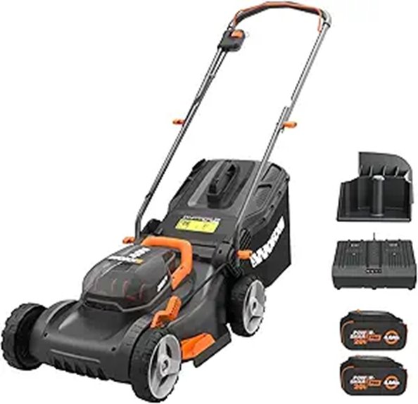 40v cordless lawn mower