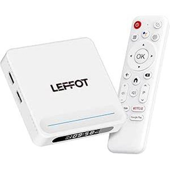 LEFFOT H618 Plus 4K Android TV Box