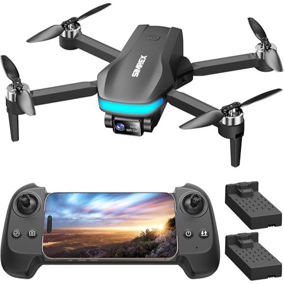 SIMREX 4K Camera Drone with Gesture & WiFi
