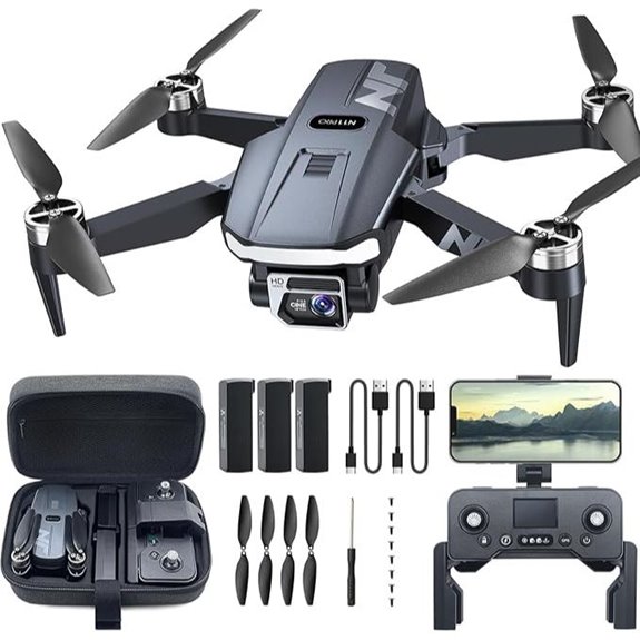 Professional 4K GPS Drone with Auto Tracking