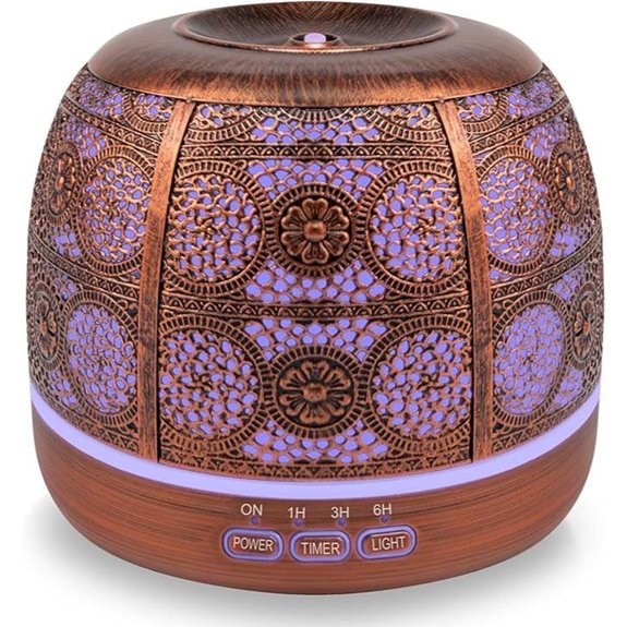 ARVIDSSON 500ml Essential Oil Diffuser with Color Light