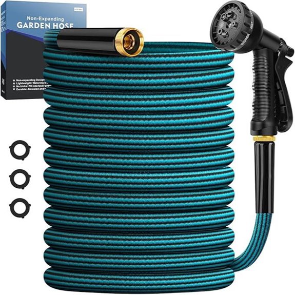 50ft Non-Expanding Flexible Garden Hose