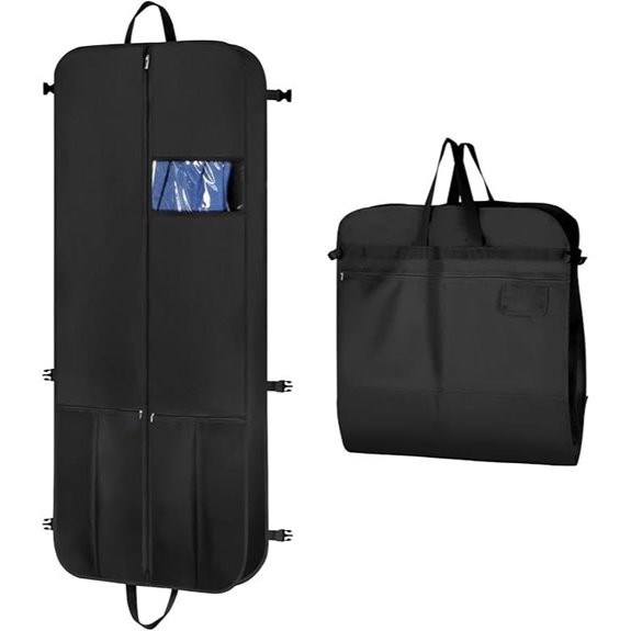 KEEGH Travel Garment Bag with Pockets 54-inch