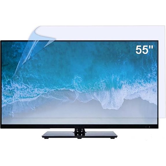 JCSKY 55 Anti-Glare TV Screen Protector