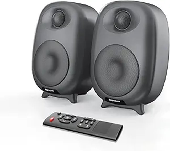 BESTISAN 60W Bluetooth Studio Monitor Speakers