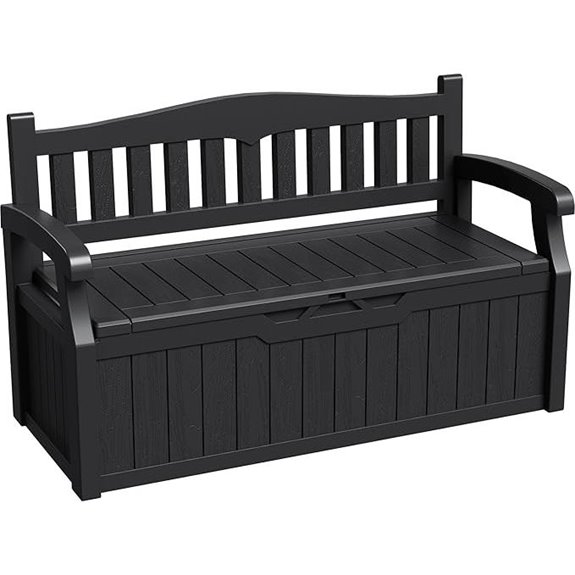 Greesum 80-Gallon Waterproof Outdoor Storage Bench