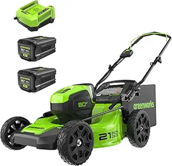 80v brushless cordless mower