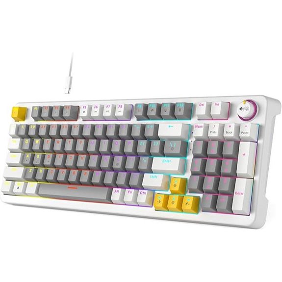 AK96 96-Key Mechanical Gaming Keyboard with Backlight