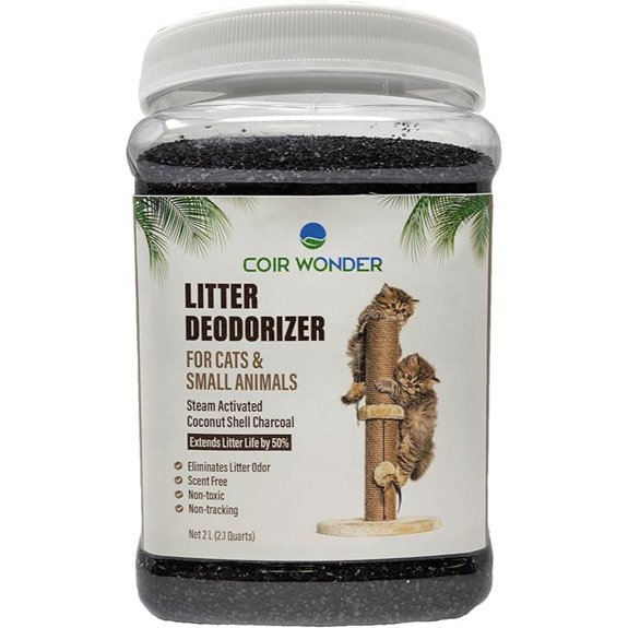 Cat Litter Deodorizer with Activated Charcoal