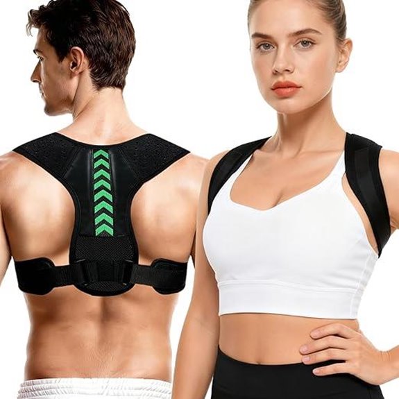 Adjustable Posture Corrector for Back and Shoulder Support