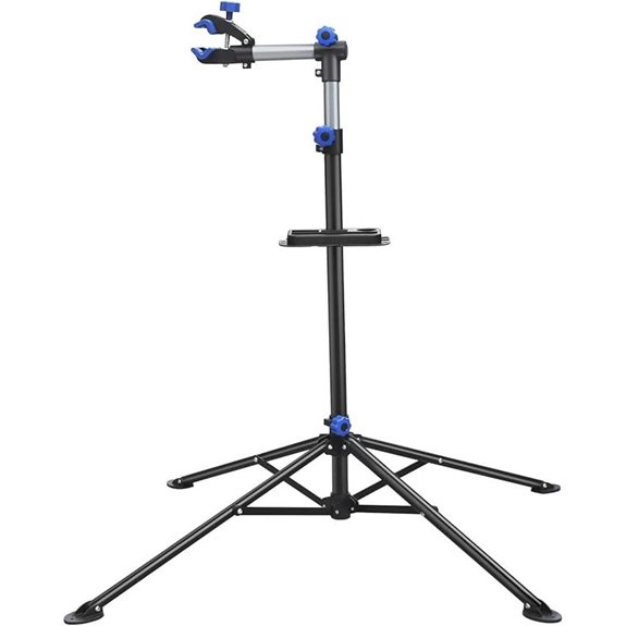 Yaheetech Adjustable Bike Repair Stand with Tool Tray
