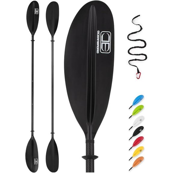 Oceanbroad Adjustable Carbon Fiber Kayak Paddle