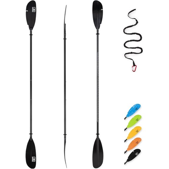 Oceanbroad Adjustable Carbon Kayak Paddle