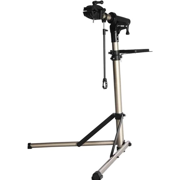 CXWXC Adjustable Bicycle Repair Stand (Champagne-3)