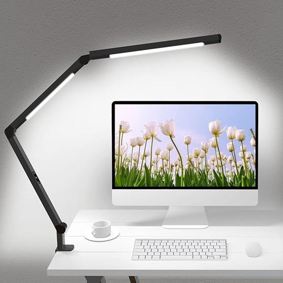 adjustable clamp desk lamp
