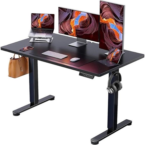 ErGear Adjustable Electric Sit-Stand Desk with Memory