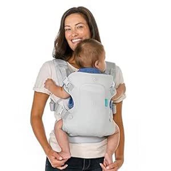 Infantino Flip 4-in-1 Baby Carrier Adjustable & Ergonomic