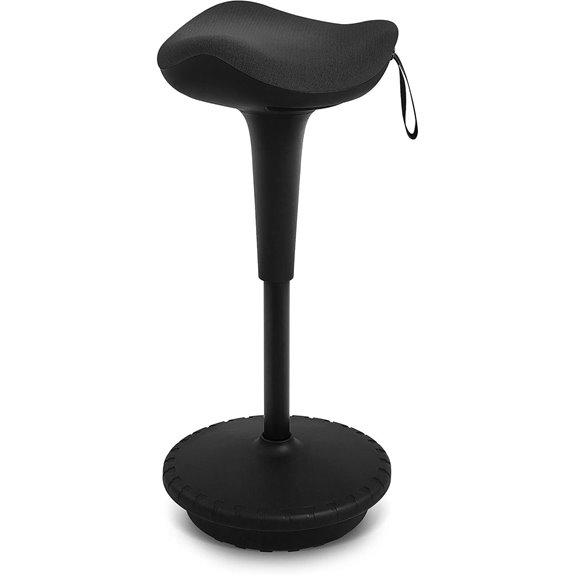 IWMH Adjustable Swivel Standing Desk Stool
