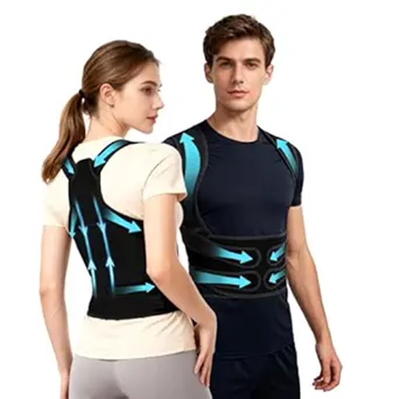 Posture Corrector for Women & Men Adjustable Support