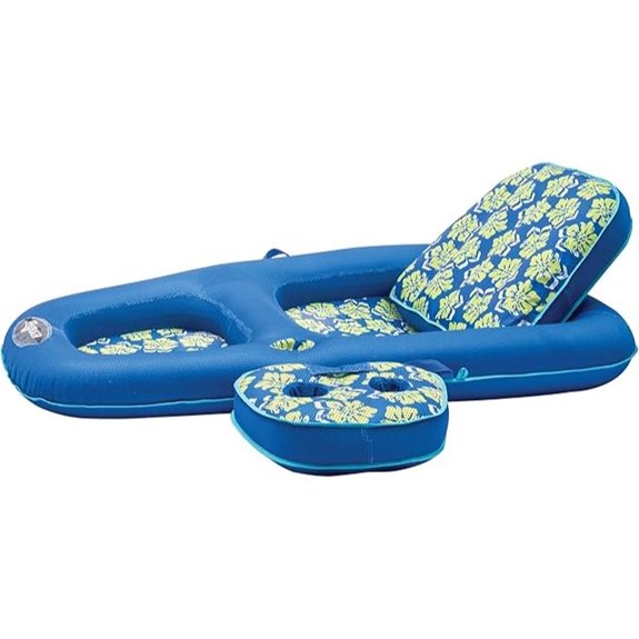 Aqua Campania 2-in-1 Pool Float Lounge for Adults