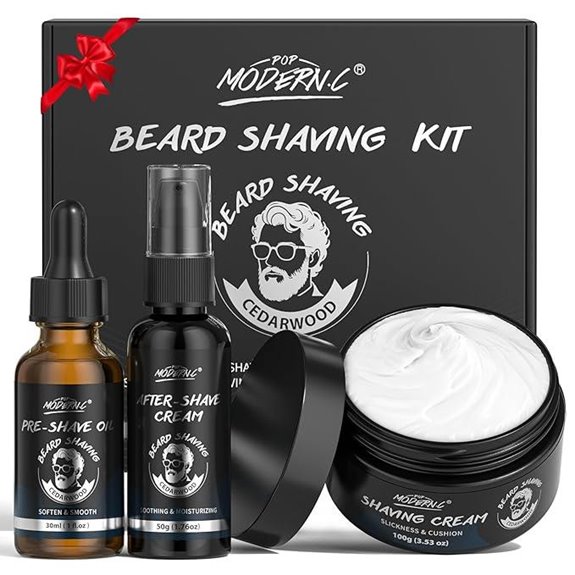 Men's Shaving Kit Gift Set (3-Piece)