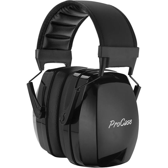 ProCase Noise Cancelling Ear Muffs for Adults