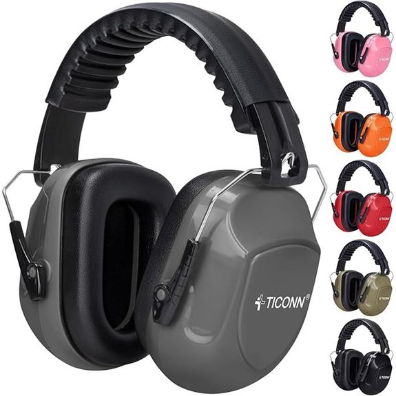 TICONN Noise Cancelling Ear Muffs for Adults