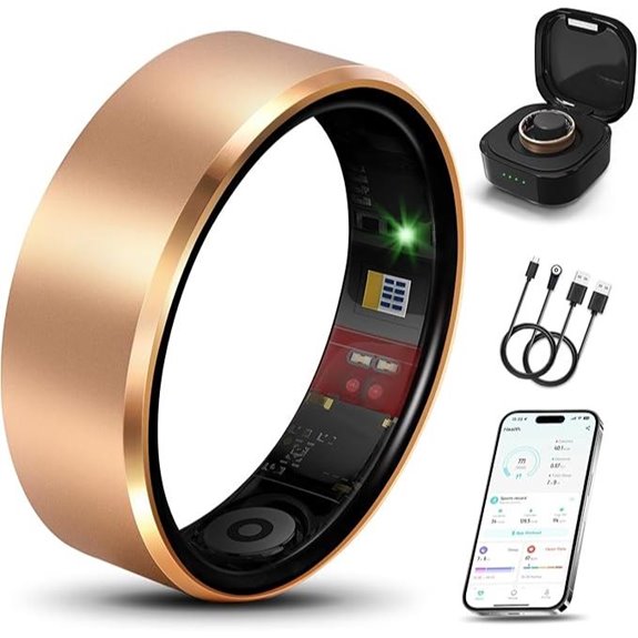 Smart Health Ring 2.0 Fitness & Heart Rate Tracker